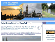 Tablet Screenshot of amberes.org.es